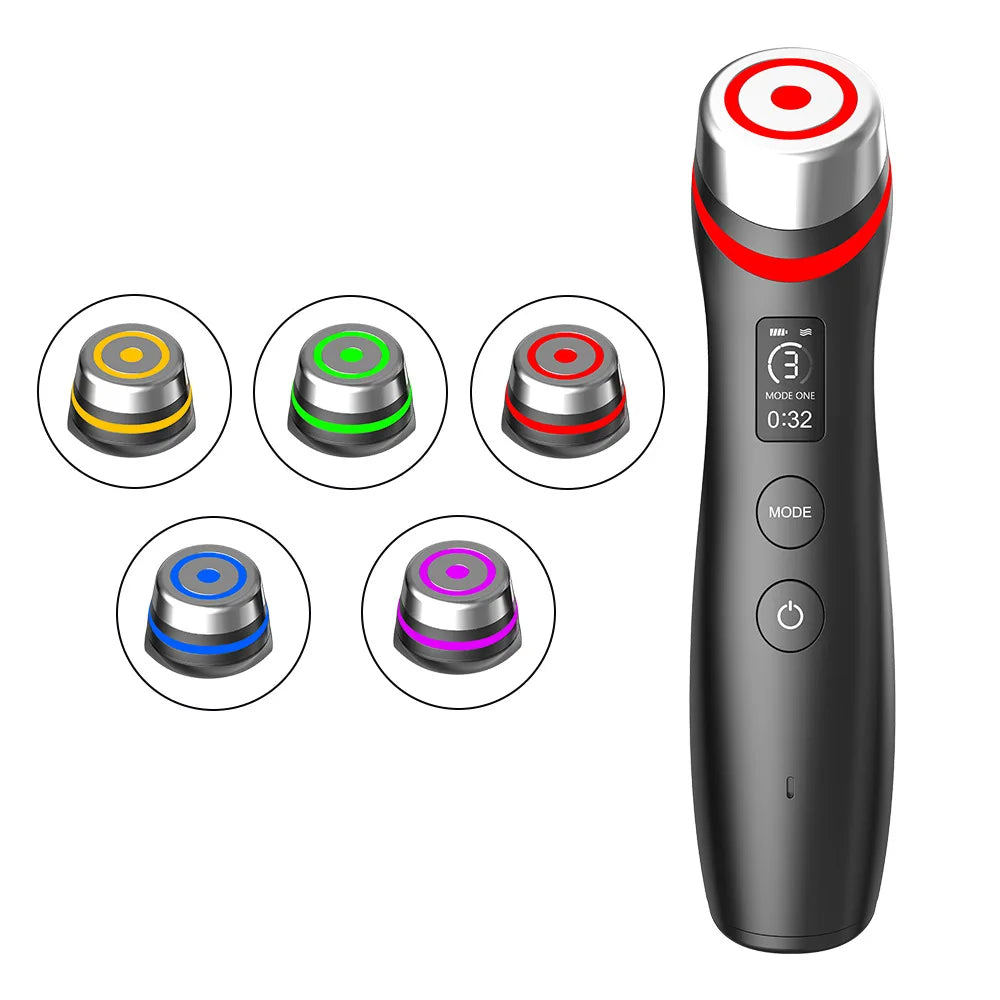 LumiLift™ 6-in-1 EMS Face & Neck Lift Massager 5 lights