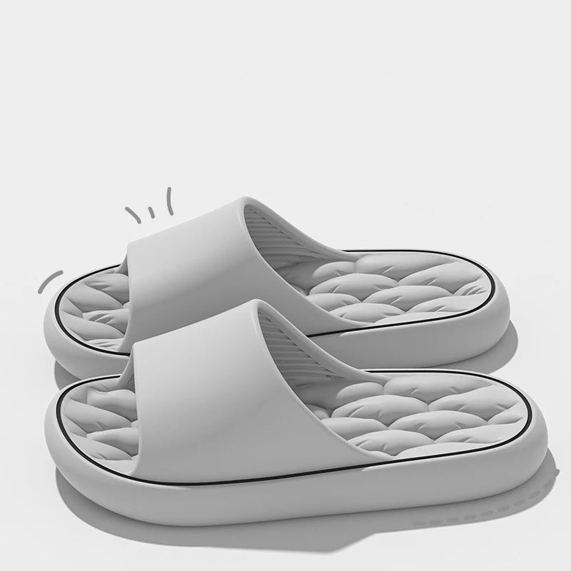 Gray Cloud Slippers