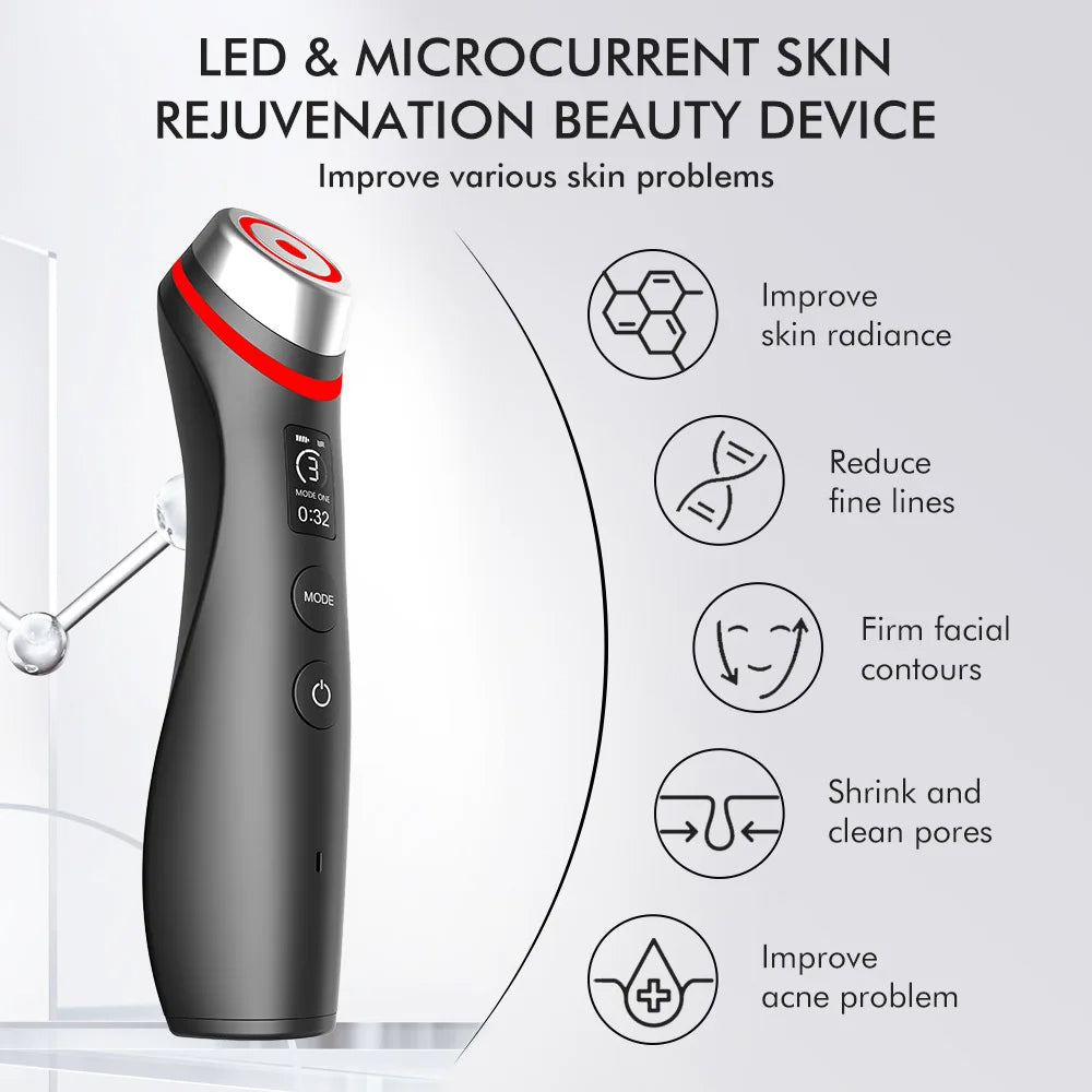 LumiLift™ 6-in-1 EMS Face & Neck Lift Massager Benefits