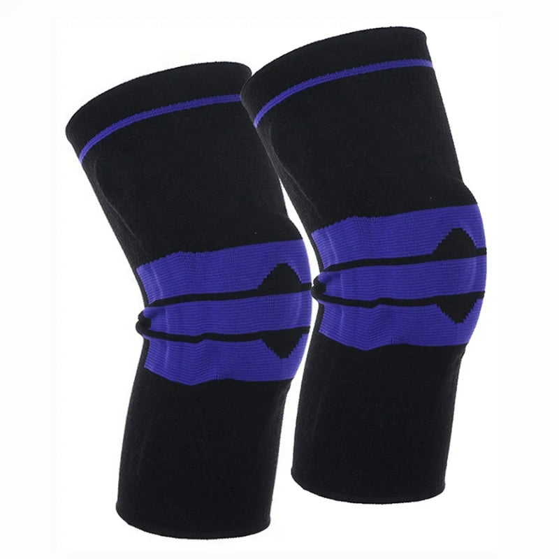 Knee Compression Sleeves with Silicone Gel