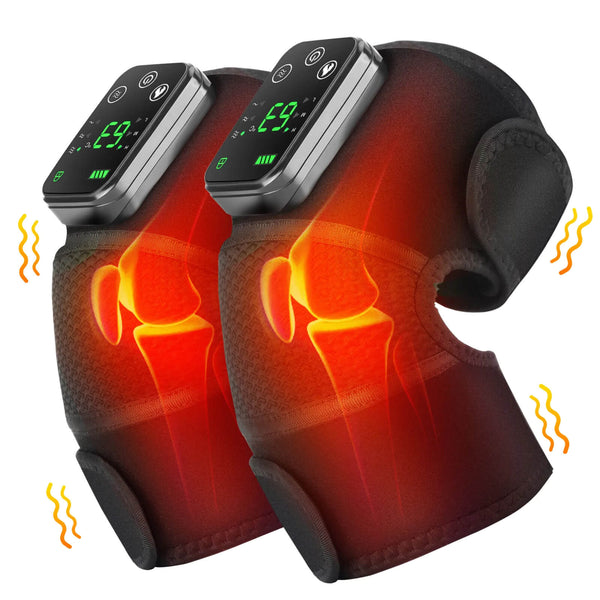 close-up Knee Massager with Heat and Vibration 2 packs