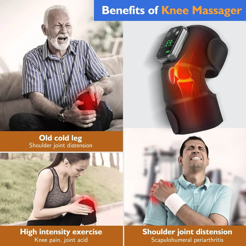 Knee Massager with Heat and Vibration benefits