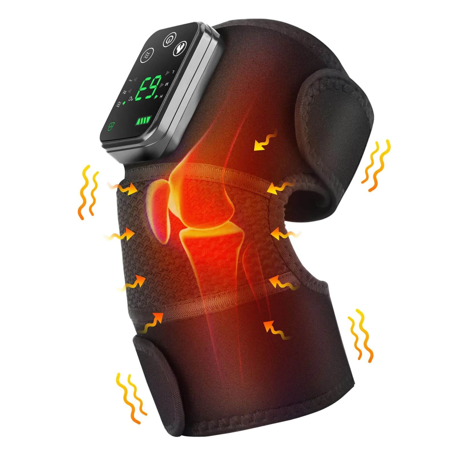 Knee Massager with Heat and Vibration fast heating pack 1 pack