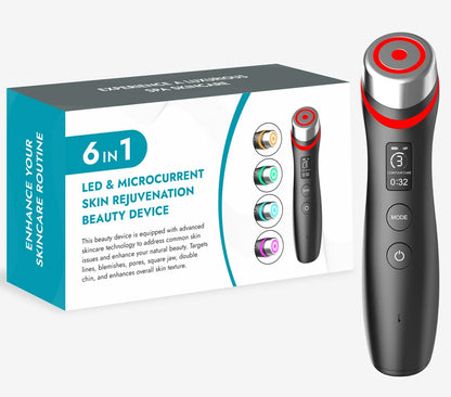 LumiLift™ 6-in-1 EMS Face & Neck Lift Massager
