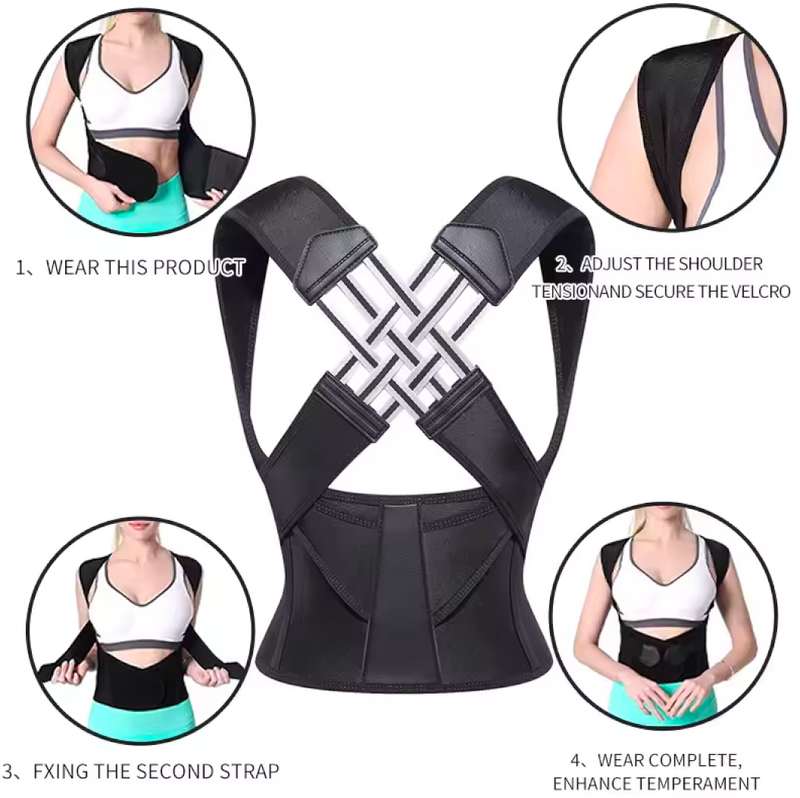 back brace for posture how to use