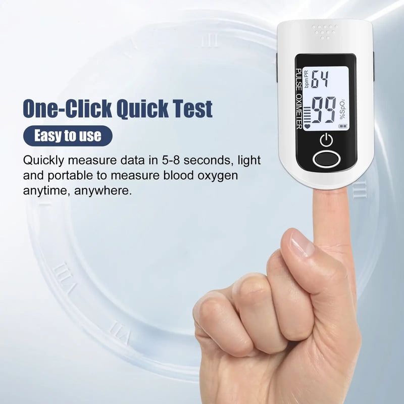 Finger Pulse Oximeter Digital