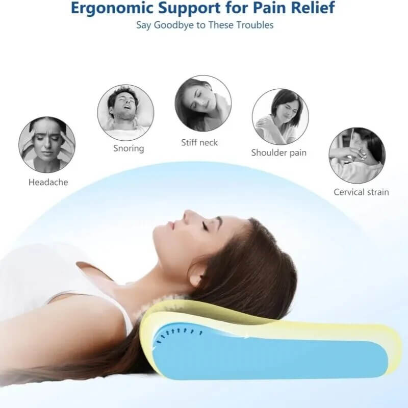 Memory Foam Orthopedic Pillow