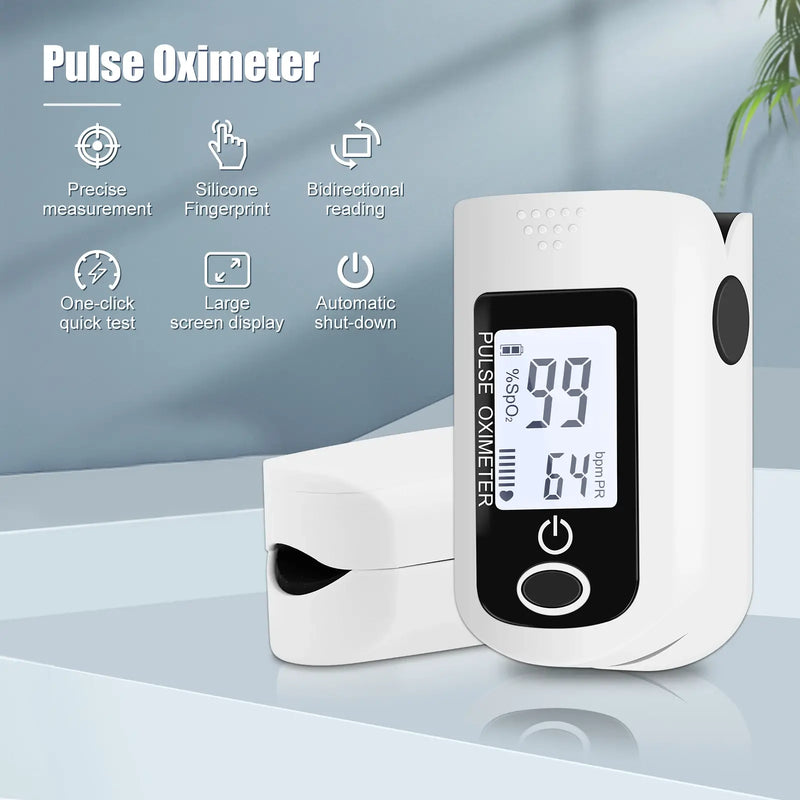 Finger Pulse Oximeter Digital