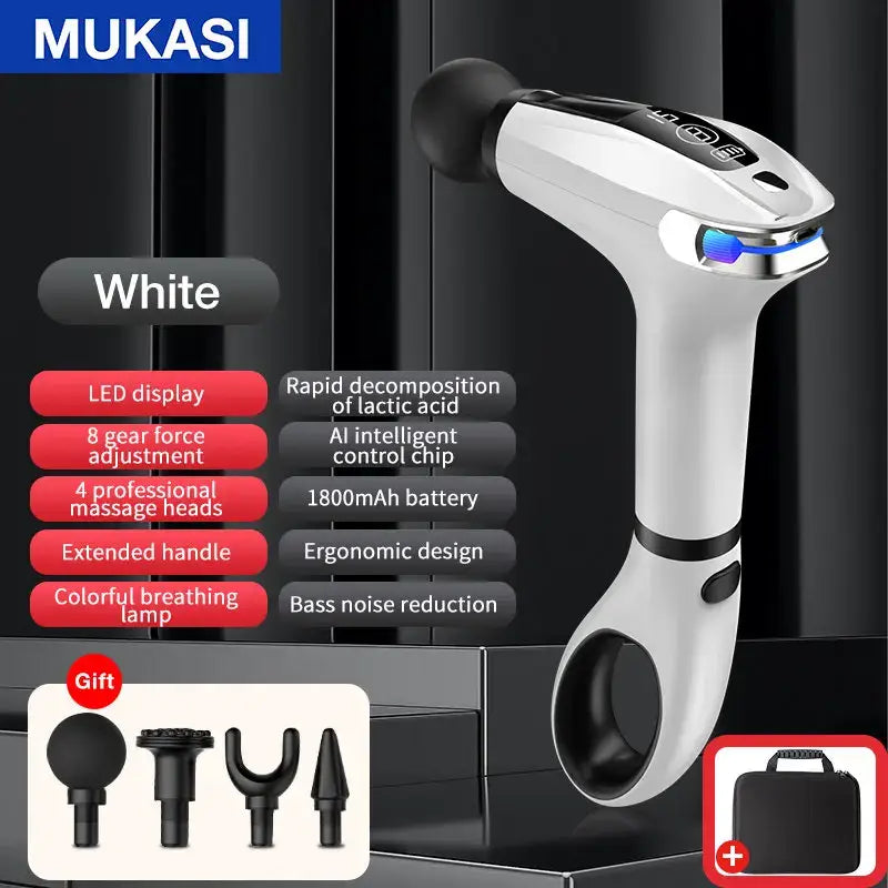 White Professional Massage Gun